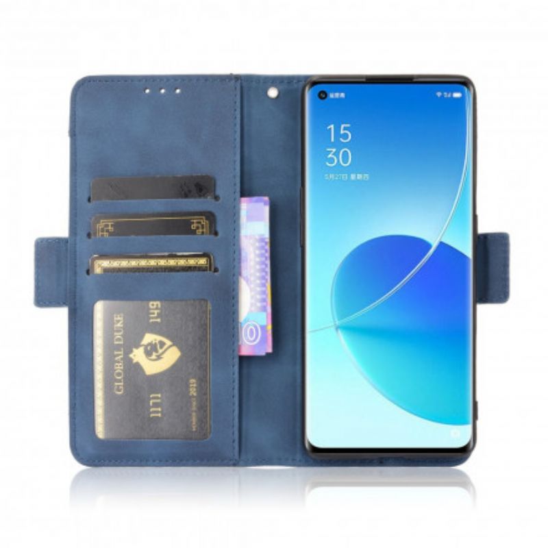 Flip Kotelot Oppo Reno 6 Pro 5g First Class Multi-kartta