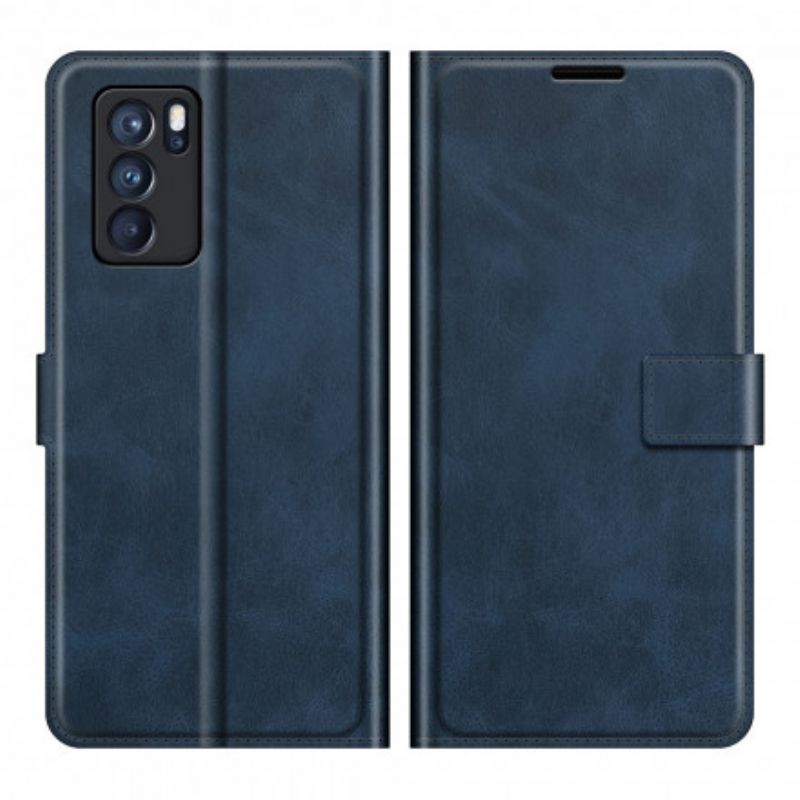 Flip Kotelot Oppo Reno 6 Pro 5g Slim Extreme Leather Effect Suojakuori