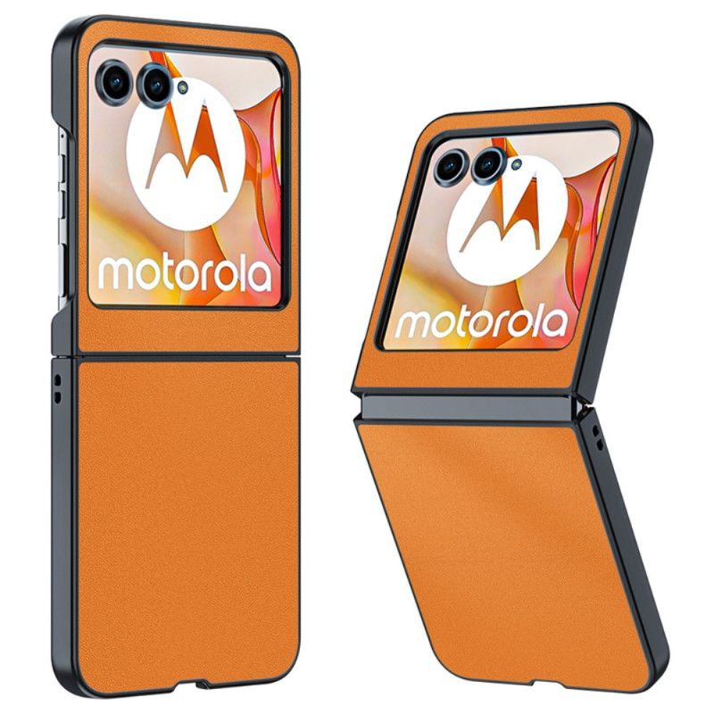 Kuori Motorola Razr 50 Erittäin Ohut Nahkaefekti