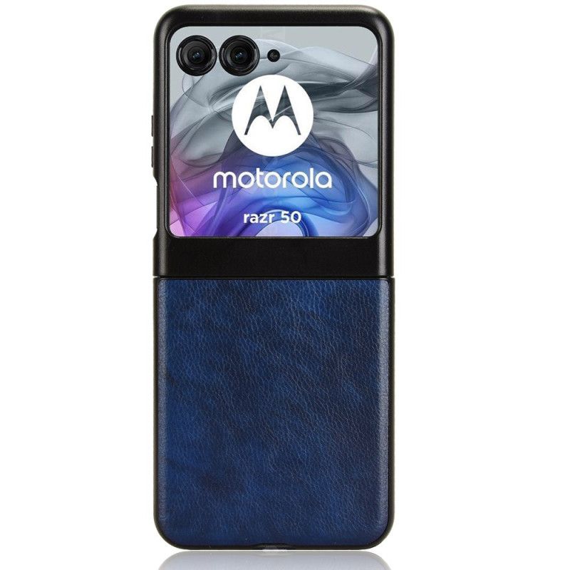 Kuori Motorola Razr 50 Nahkaefekti