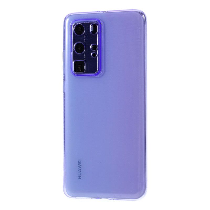 Case Kuoret Huawei P40 Pro Omenanvihreä Magenta Puhelinkuoret Silikonivärit