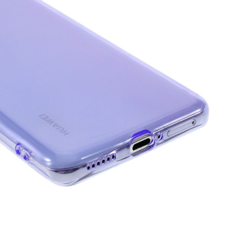 Case Kuoret Huawei P40 Pro Omenanvihreä Magenta Puhelinkuoret Silikonivärit