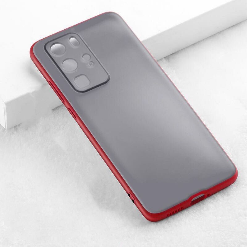 Case Kuoret Huawei P40 Pro Punainen Musta Puhelinkuoret X-Tason Matta