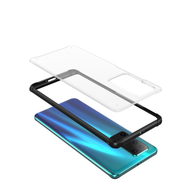 Case Kuoret Huawei P40 Pro Valkoinen Musta Puhelinkuoret Himmeä Hybridi