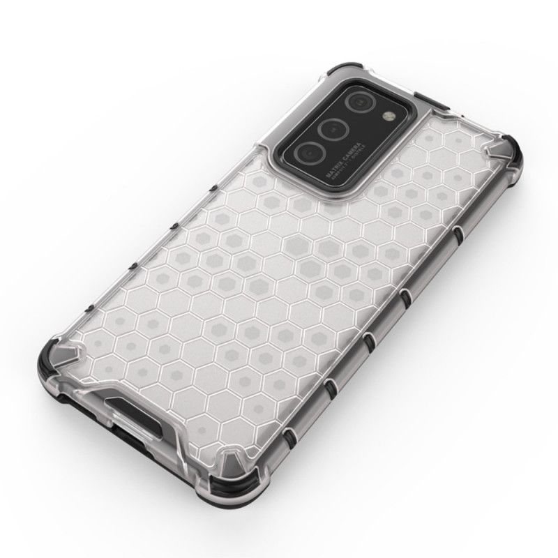 Case Kuoret Huawei P40 Pro Valkoinen Musta Puhelinkuoret Hunajakennotyyli