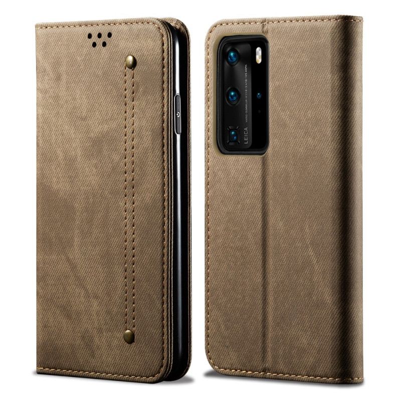 Flip Kotelot Huawei P40 Pro Tekonahkaiset Farkut