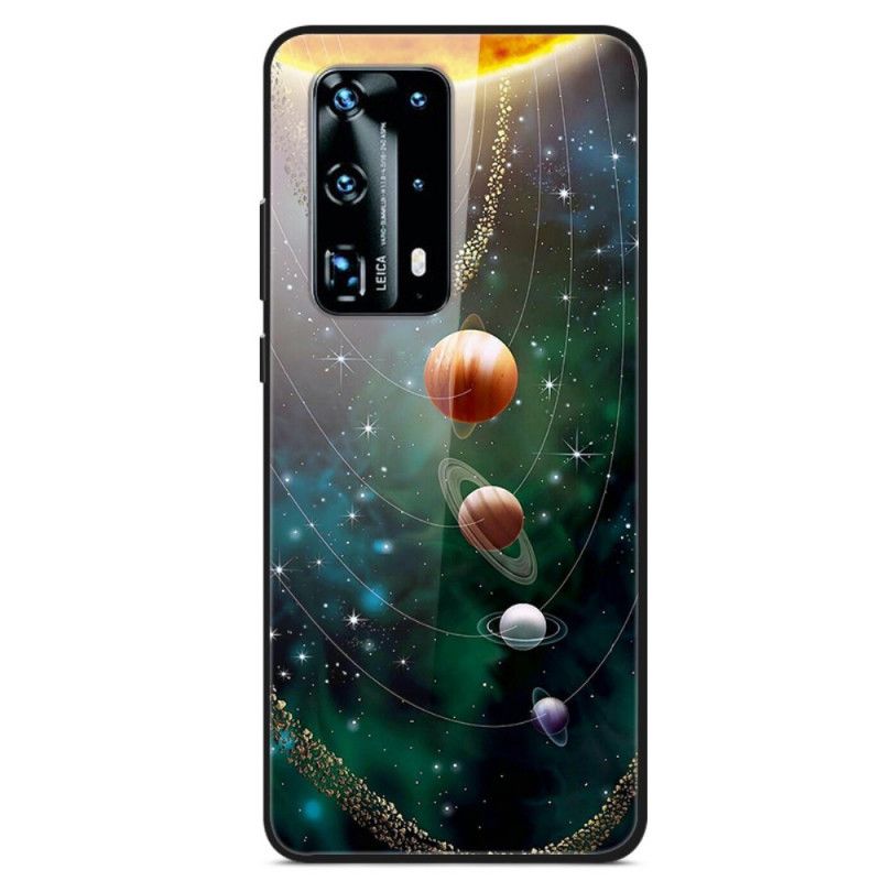 Kuori Huawei P40 Pro Aurinkokunnan Planeettakarkaistu Lasi