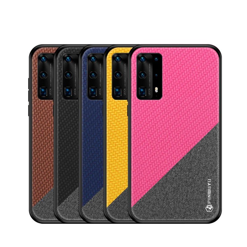 Kuori Huawei P40 Pro Magenta Musta Pinwuyo Kunniasarja