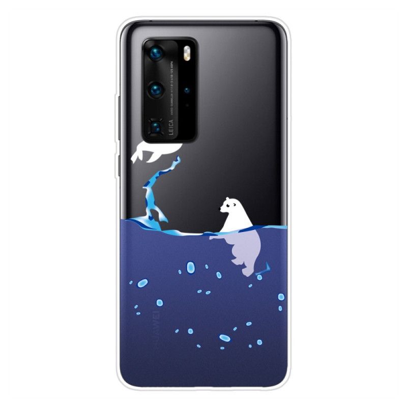 Kuori Huawei P40 Pro Meripelit Suojakuori