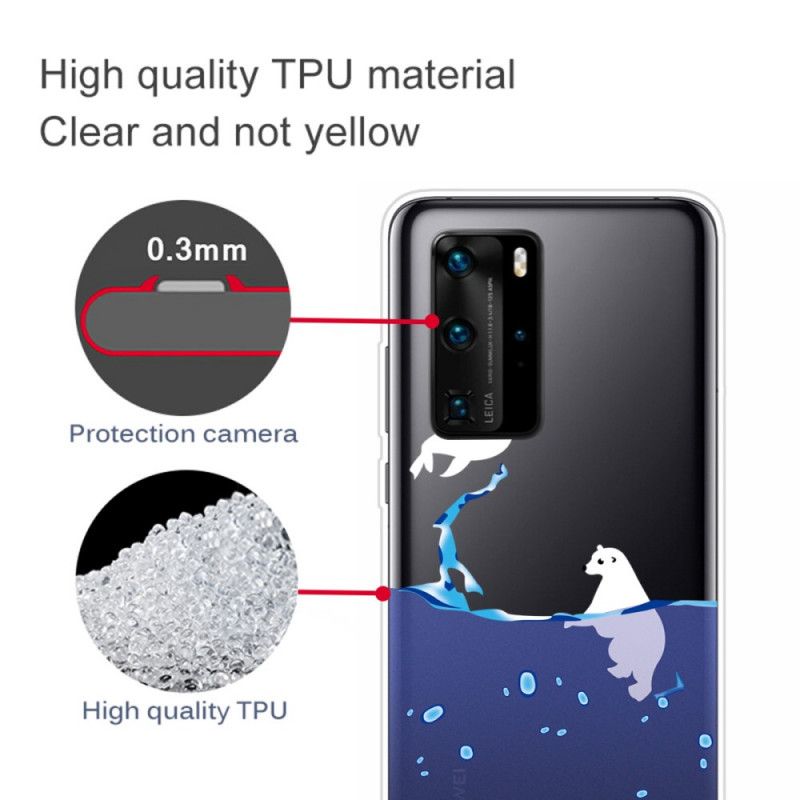 Kuori Huawei P40 Pro Meripelit Suojakuori