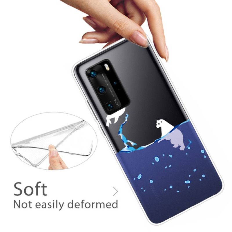 Kuori Huawei P40 Pro Meripelit Suojakuori