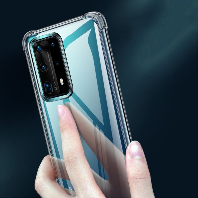 Kuori Huawei P40 Pro Puhelinkuoret Läpinäkyvät Suojatyynyt