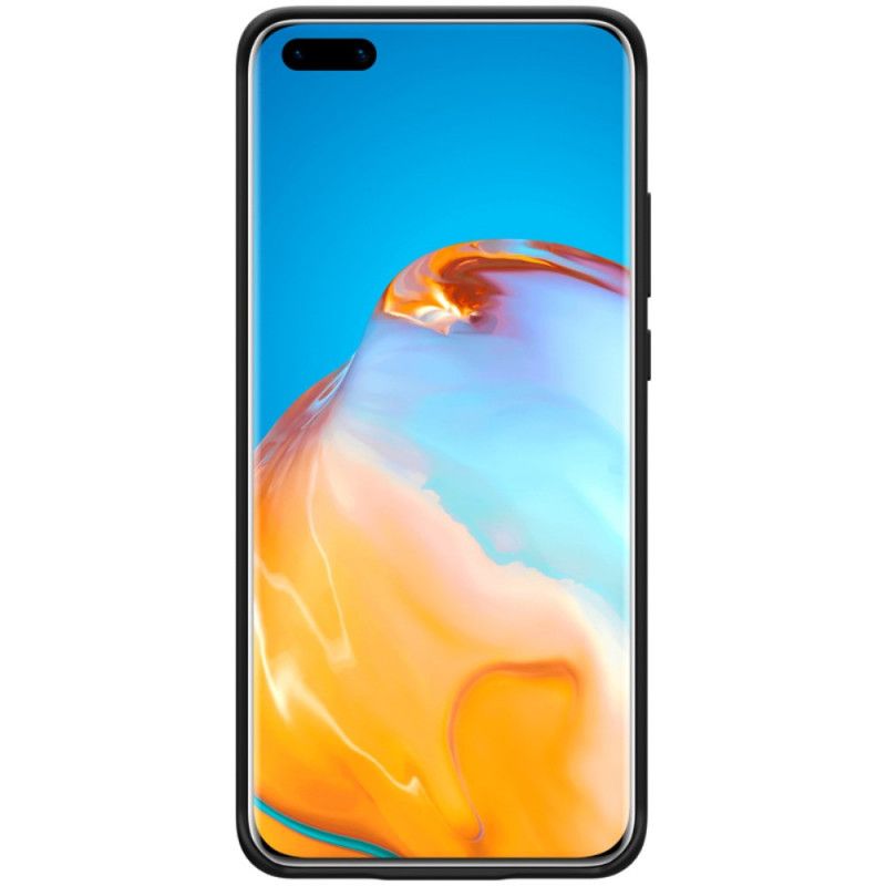 Kuori Huawei P40 Pro Punainen Musta Nillkin Flex Puhdas Sarja