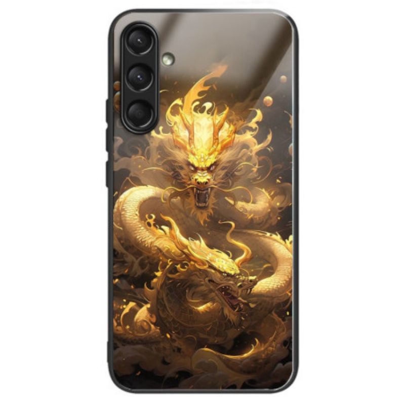 Case Samsung Galaxy A16 5g Puhelinkuoret Golden Dragon Karkaistu Lasi