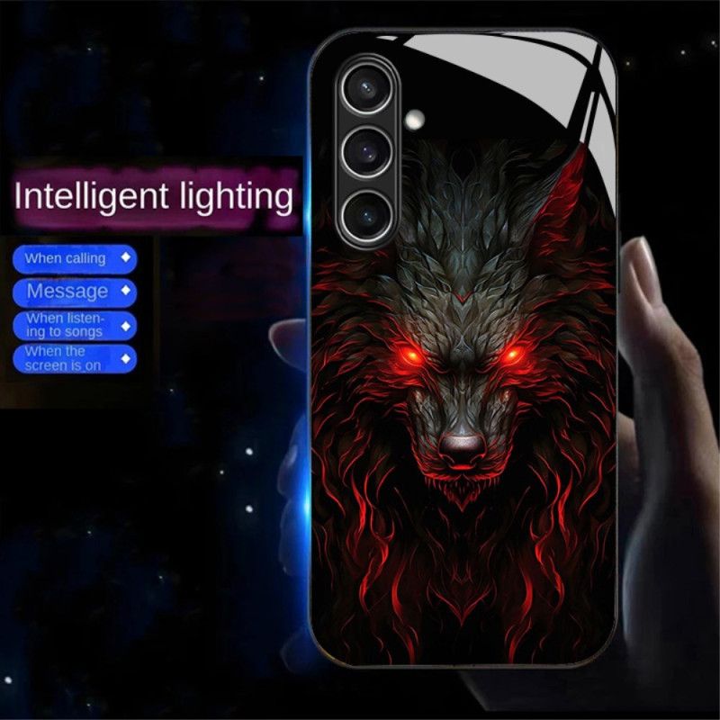 Case Samsung Galaxy A16 5g Puhelinkuoret Soita Flash-sarjan Punasilmäinen Susi