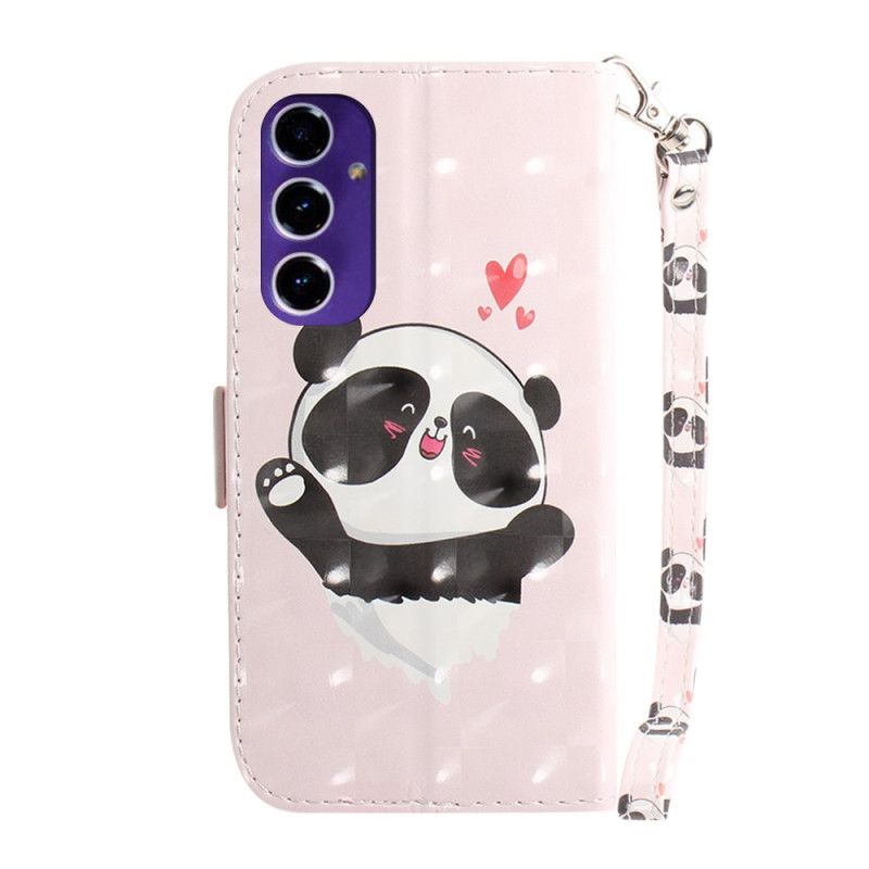 Kotelot Samsung Galaxy A16 5g Panda Love Hihnalla