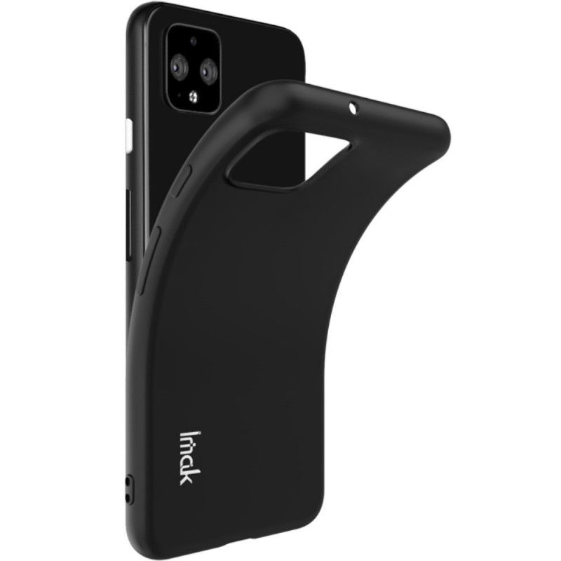 Kuori Google Pixel 4 Harmaa Musta Rengas Suojakuori