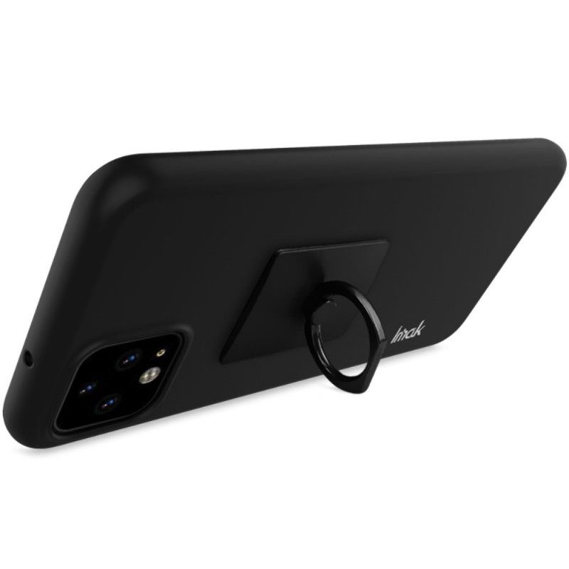 Kuori Google Pixel 4 Harmaa Musta Rengas Suojakuori