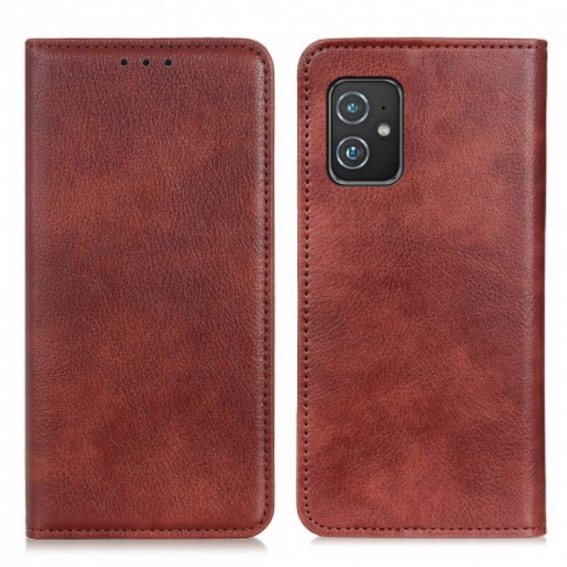 Flip Kotelot Asus Zenfone 8 Single Split Litch Leather