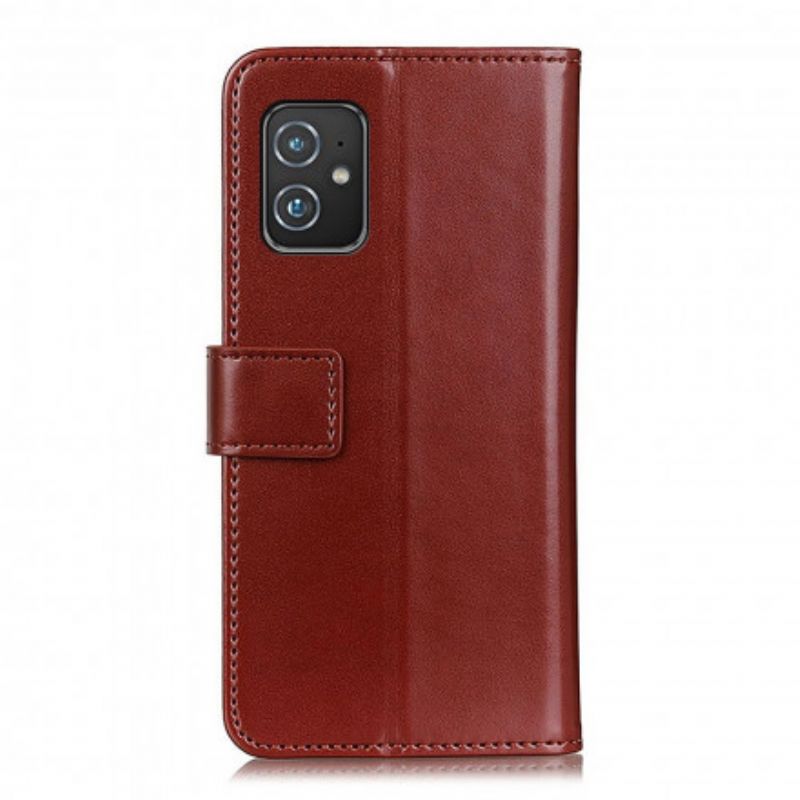 Flip Kotelot Asus Zenfone 8 Tricolor Leather Effect Suojakuori