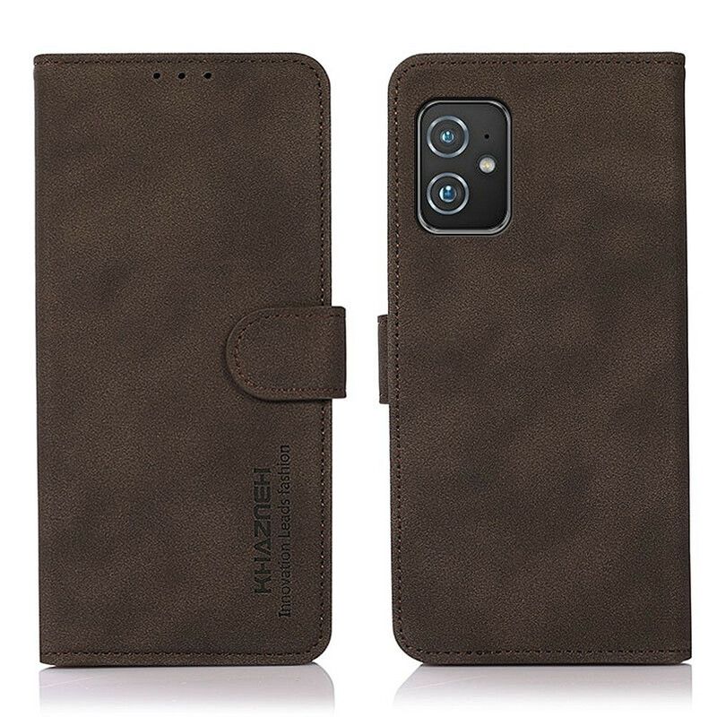 Kotelot Asus Zenfone 8 Puhelinkuoret Leather Effect Fashion Khazneh