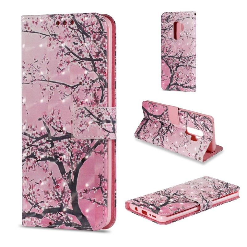 Flip Case Samsung Galaxy S9 Plus Kukkiva Puu