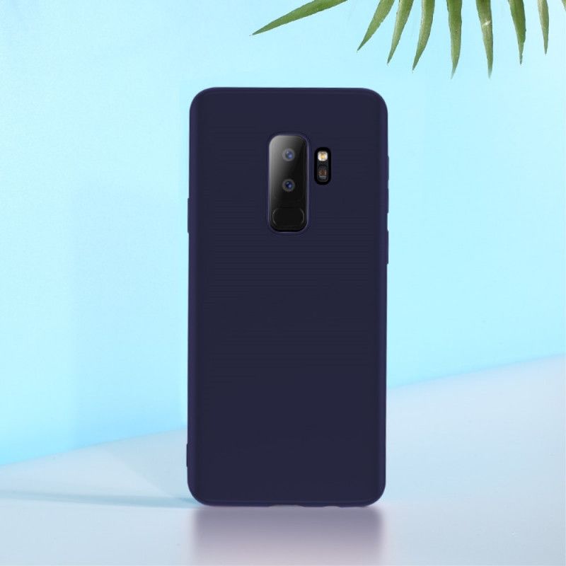 Kuori Samsung Galaxy S9 Plus Punainen Musta X-Tason Nestemäinen Silikoni