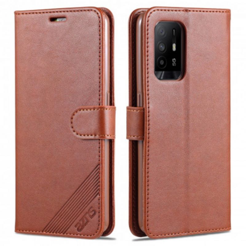 Flip Kotelot Oppo A94 5g Azns Faux Leather