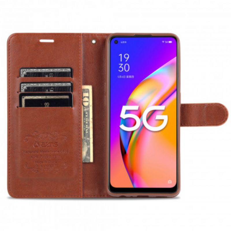 Flip Kotelot Oppo A94 5g Azns Faux Leather