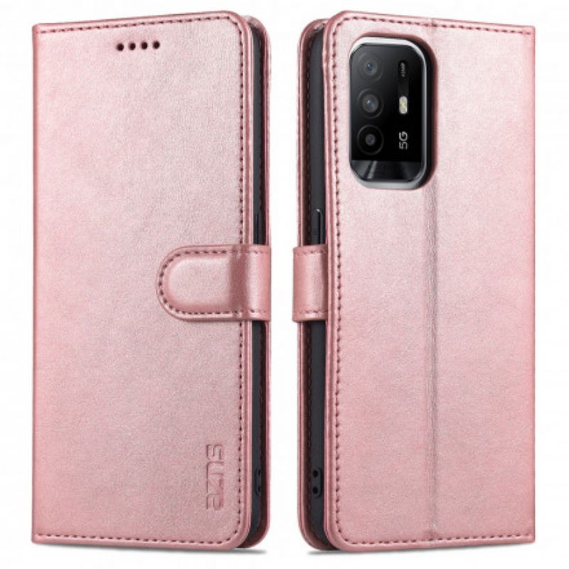 Flip Kotelot Oppo A94 5g Azns Leather Effect