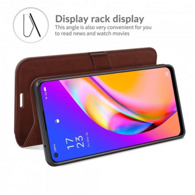 Flip Kotelot Oppo A94 5g Faux Leather Ultra