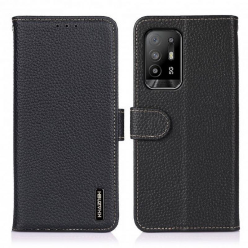 Flip Kotelot Oppo A94 5g Lychee Leather Khazneh