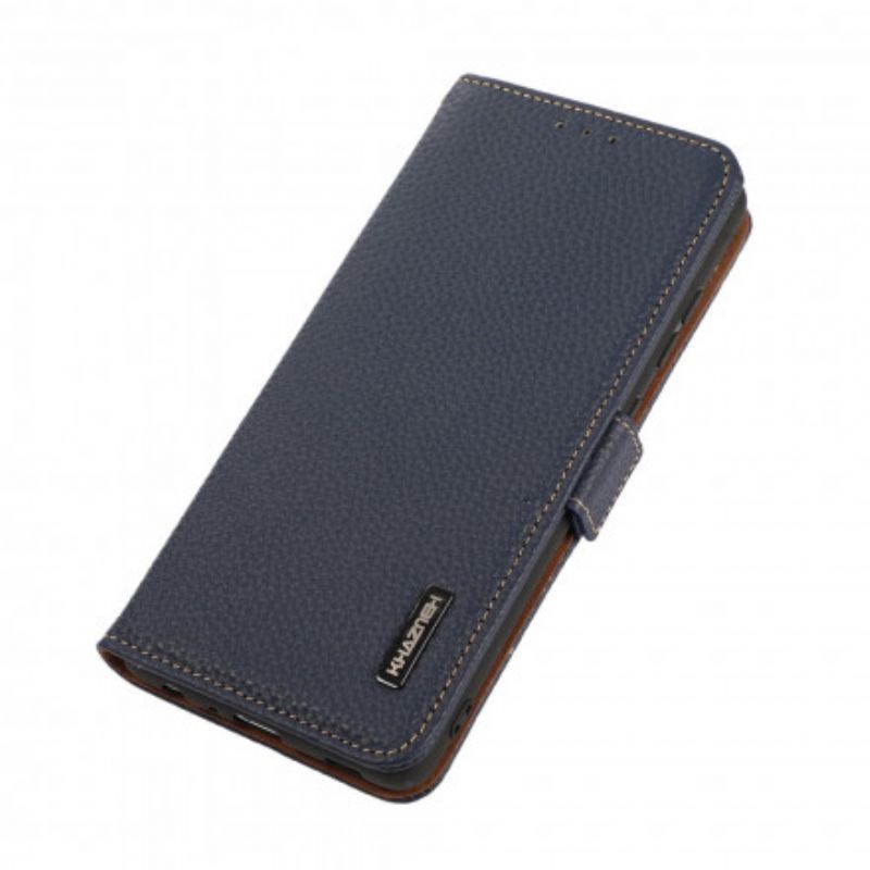 Flip Kotelot Oppo A94 5g Lychee Leather Khazneh Rfid Suojakuori