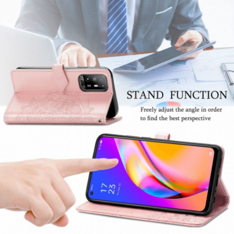 Flip Kotelot Oppo A94 5g Mandala-keskiaika