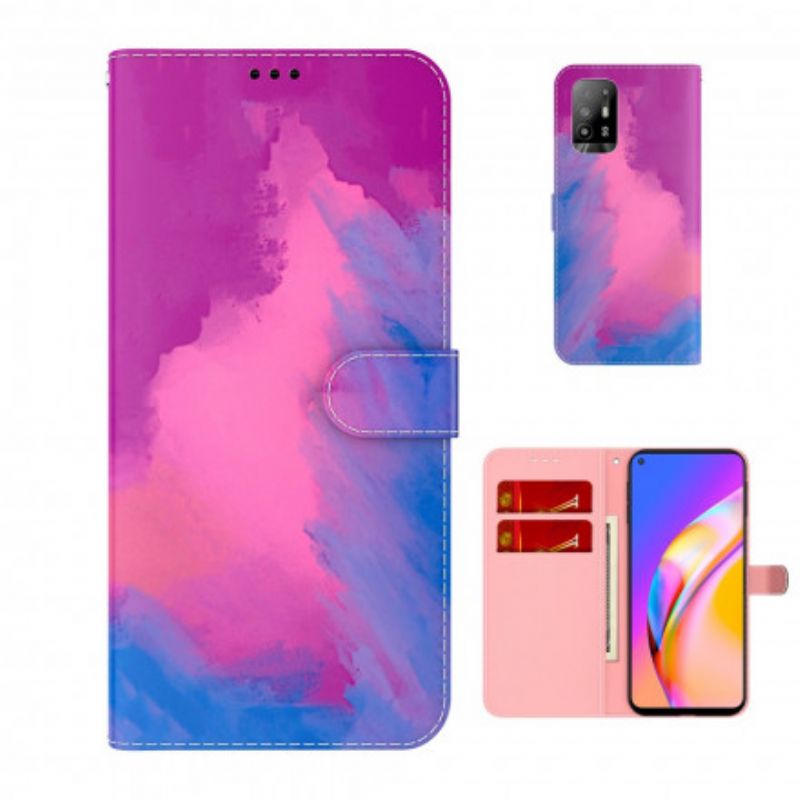 Flip Kotelot Oppo A94 5g Vesiväri