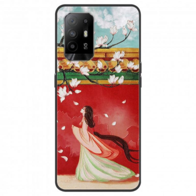 Kuori Oppo A94 5g Aasian Kukkanainen