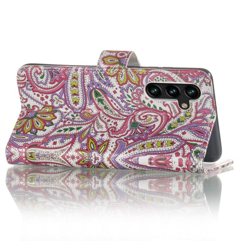 Kotelot Samsung Galaxy S24 Fe Paisley-kuvio