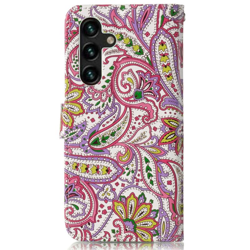 Kotelot Samsung Galaxy S24 Fe Paisley-kuvio