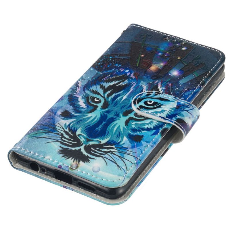 Kotelot Samsung Galaxy S24 Fe Wolf Print Strap