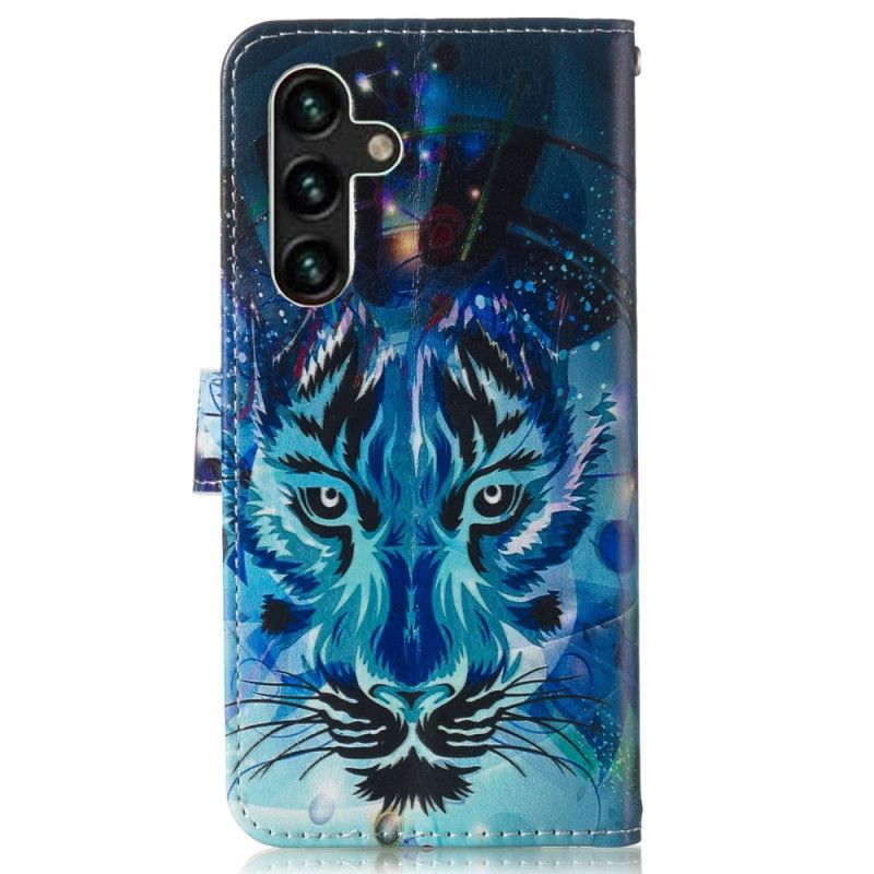 Kotelot Samsung Galaxy S24 Fe Wolf Print Strap