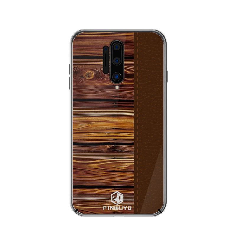 Case Kuoret OnePlus 8 Pro Punainen Musta Puhelinkuoret Pin Dun -Sarja Pinwuyo