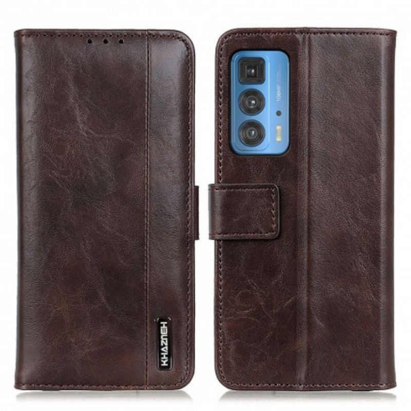 Flip Kotelot Motorola Edge 20 Pro Khazneh Elegance Leather Style