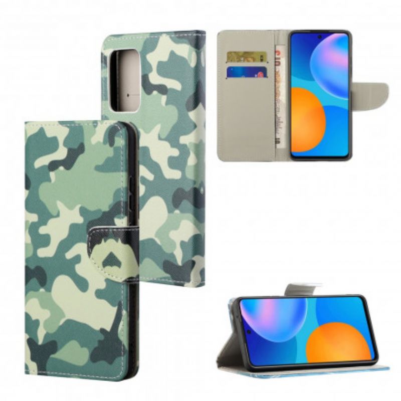 Flip Kotelot Motorola Edge 20 Pro Military Camouflage