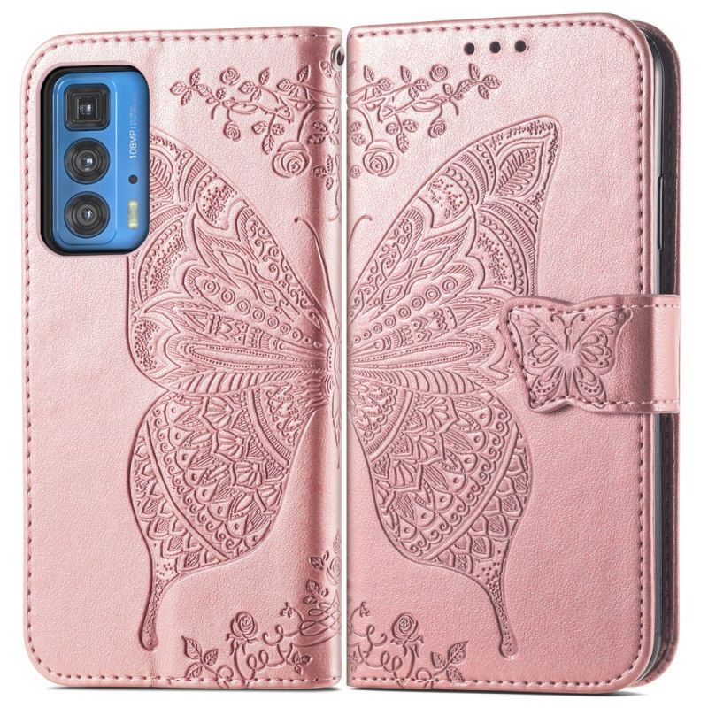 Kotelot Motorola Edge 20 Pro Half Butterflies