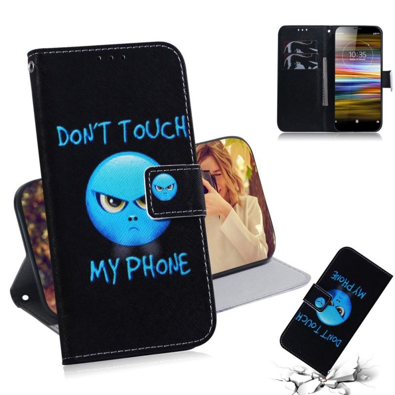 Flip Case Sony Xperia L3 Emoji-Puhelin