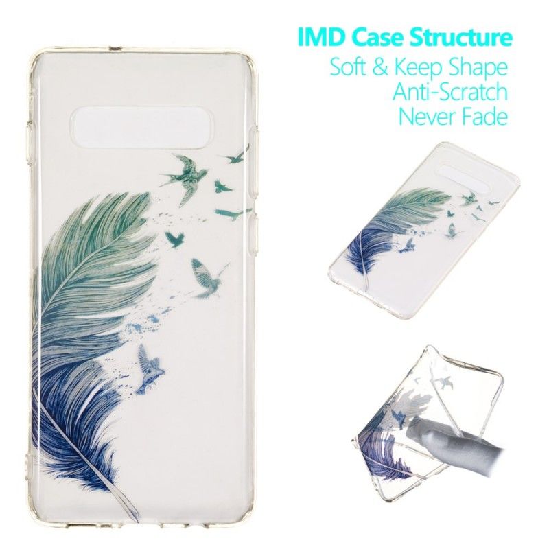 Case Kuoret Samsung Galaxy S10 Plus Puhelinkuoret Kevyt Sulka