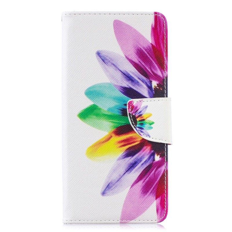 Flip Case Samsung Galaxy S10 Plus Vesiväri Kukka