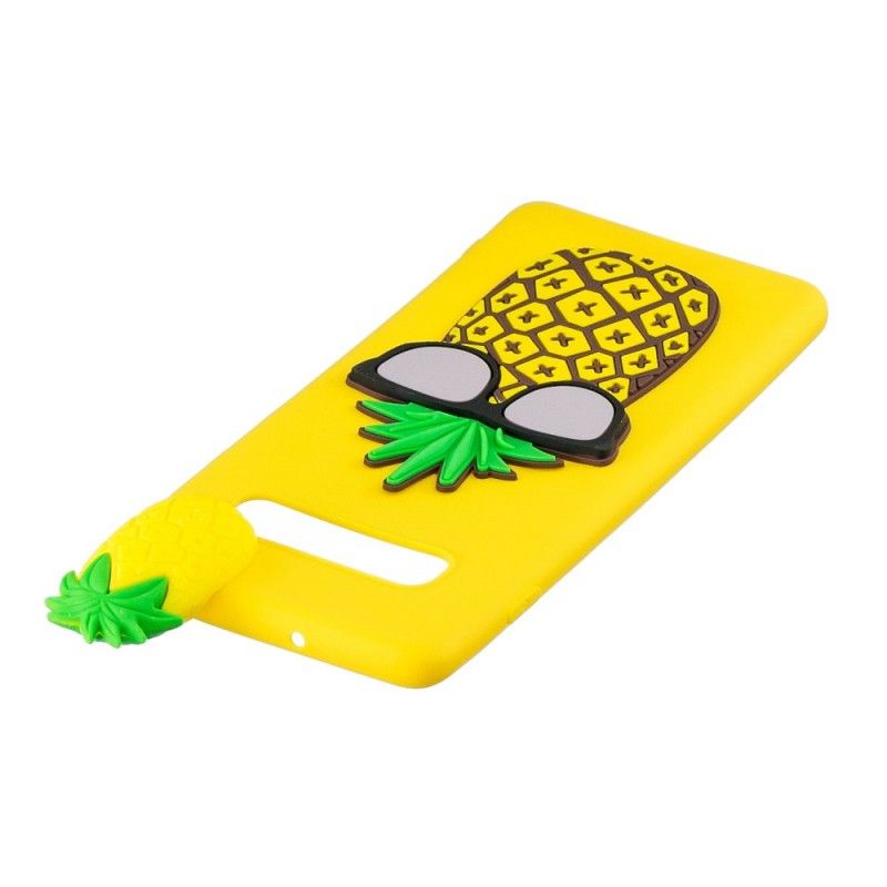 Kuori Samsung Galaxy S10 Plus 3D Ananas Suojakuori