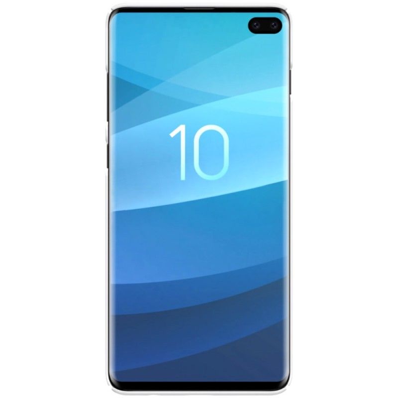 Kuori Samsung Galaxy S10 Plus Musta Jäykkä Himmeä Nillkin Suojakuori