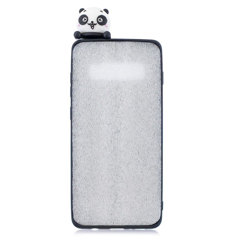 Kuori Samsung Galaxy S10 Plus Punainen 3D Minun Panda